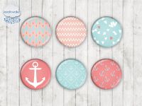 Motiv-Cabochons 1640 10mm (12 Stk)